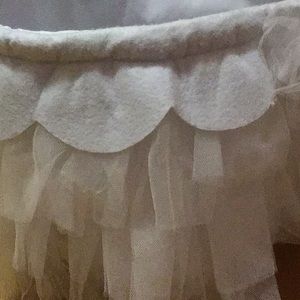 Pottery barn kids white treat bag